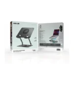 Green Lion Adjustable Laptop Stand with Cooling Fan - Image 2