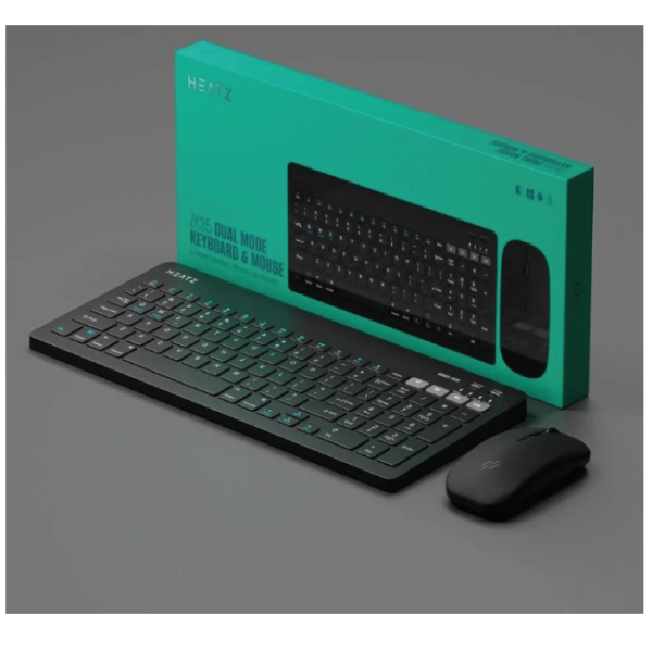HEATZ ZK15 Wireless Keyboard & Mouse Combo