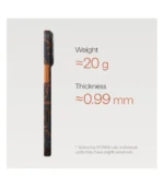 PITAKA Iphone 17 Pro Max Edge Case (PTK Leaping-Orange Black) - Image 3