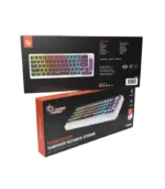 Porodo Gaming Pudding Keycaps Transparent Mechanical Keyboard - Image 2