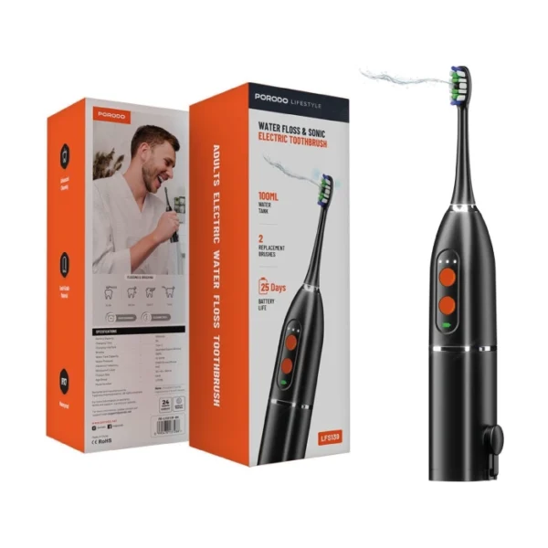 Porodo Lifestyle Water Floss & Sonic Electric Toothbrush