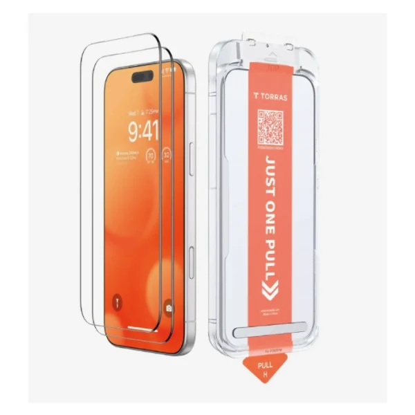 TORRAS HD Shield Screen Protector 18 Pro Max CLEAR