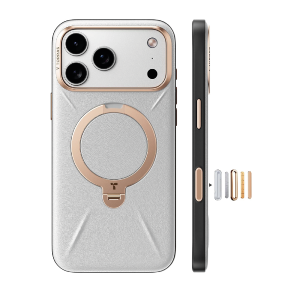 TORRAS Ostand Q3 VegSkin for iPhone 17 Pro Max