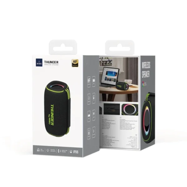 WiWU Thunder Wireless Portable Speaker H5