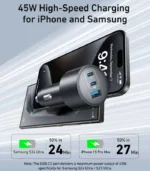Anker Nano Car Charger (167.5W, 3 Ports) - Image 4