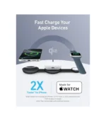 Anker magGo 3-in-1 Wireless Charging Station Ultra Compact Qi2 Charger - Image 3