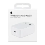 APPLE 40W dynamic power adapter with a maximum power output of 60W