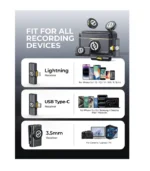 Hollyland LARK M2 Wireless Microphone Combo - Image 4