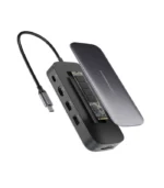 Powerology 256 GB USB-C Hub & SSD Drive All-in-one Connectivity & Storage PD 100W - Image 3